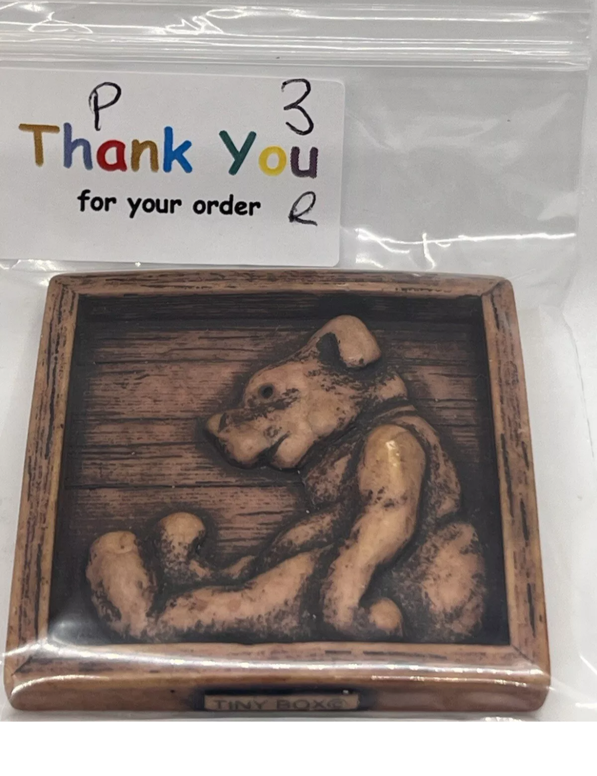 Dolls house resin wall plaque by Tiny Box