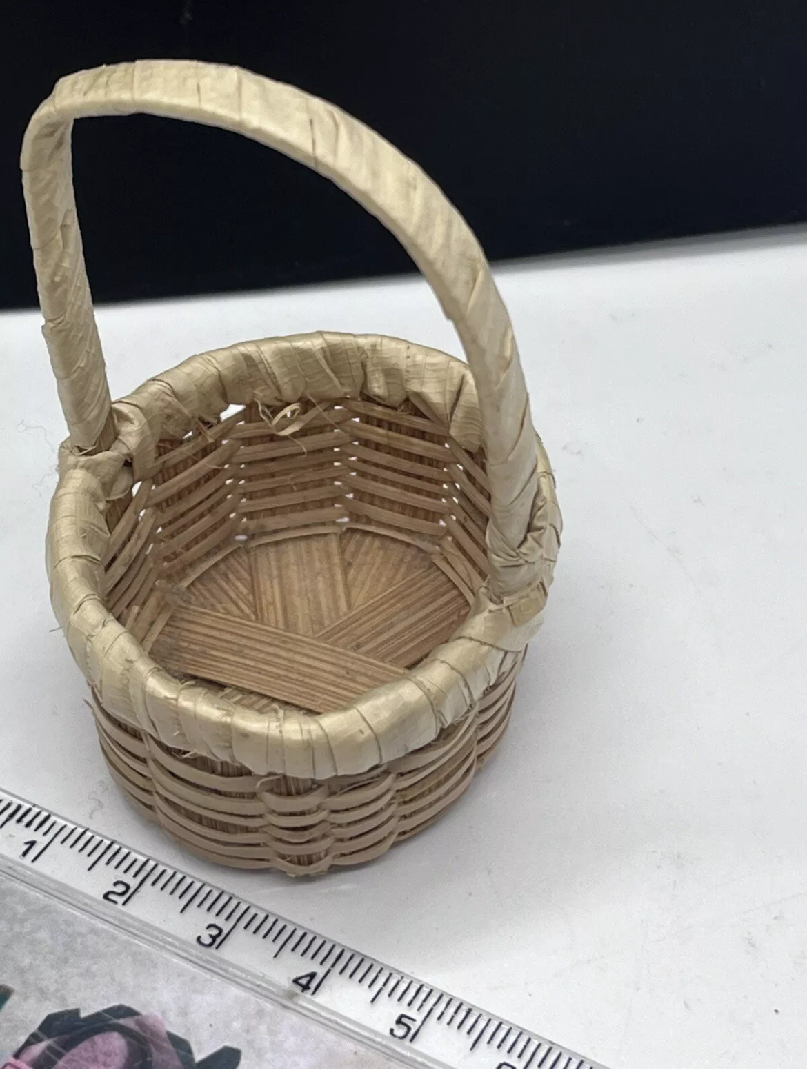 Dolls house large basket