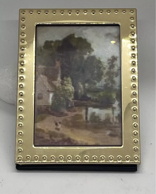 Dolls house print in frame