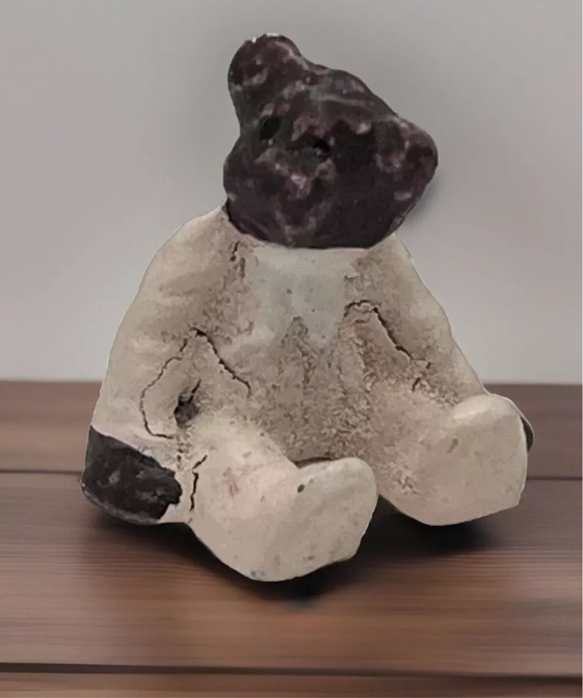Dolls house ornamental resin bear