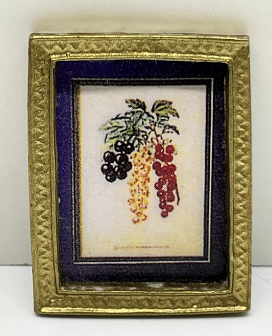 Dolls house print in frame small