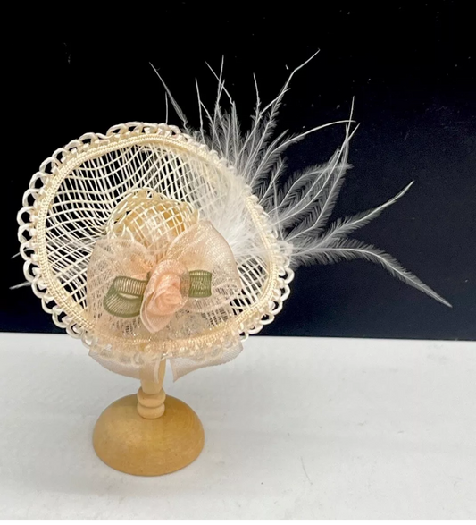 Dolls house hat and stand new