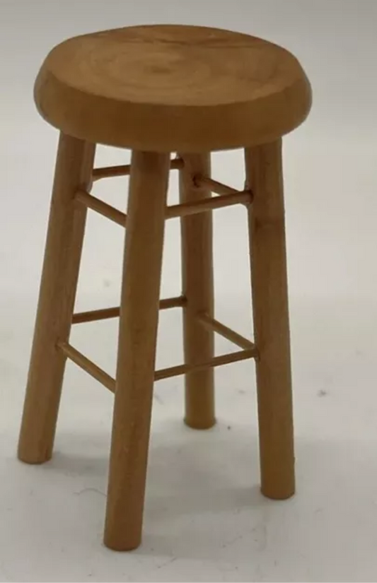 Dolls house tall stool. Pub bar breakfast island
