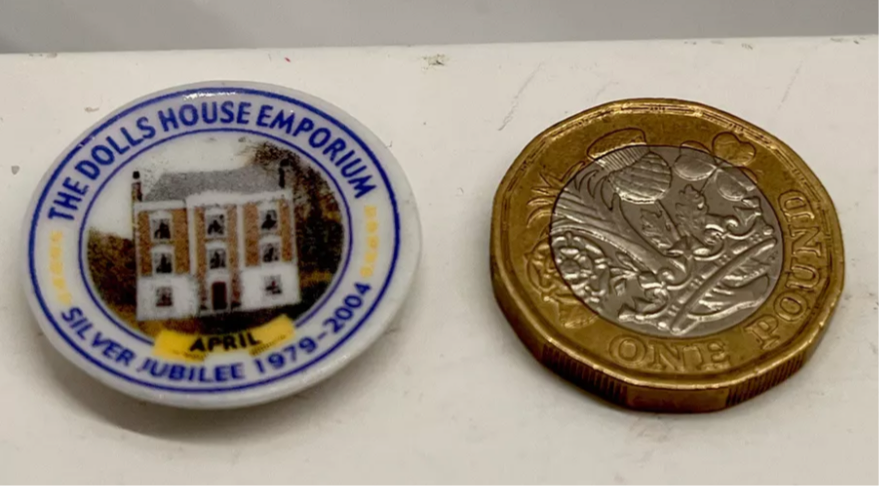 Dolls house emporium collectors plate April