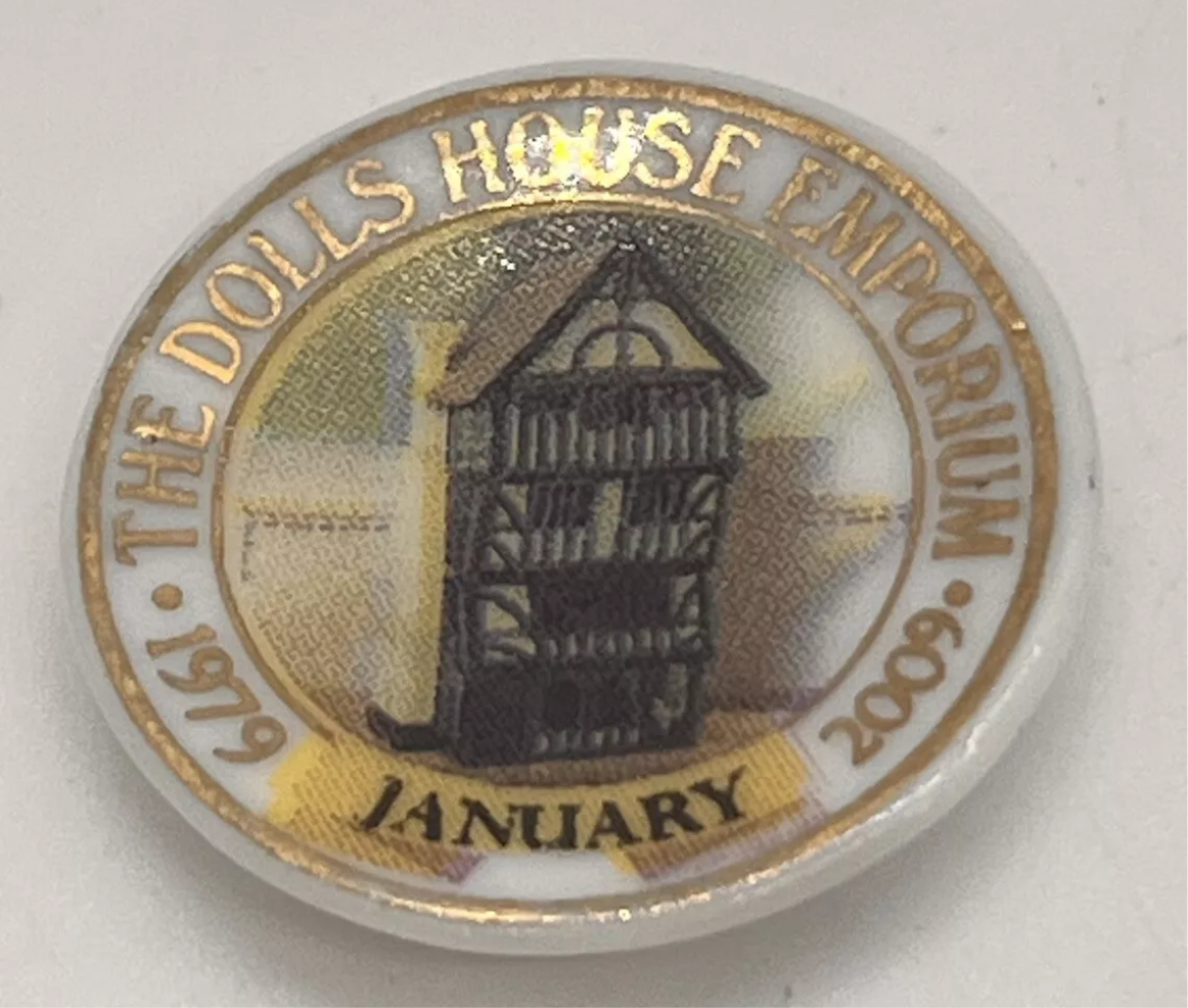 Dolls house emporium collectors plate January