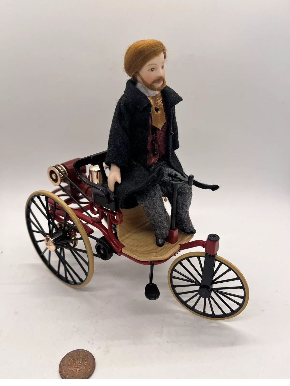 Dolls house Victorian car new in box