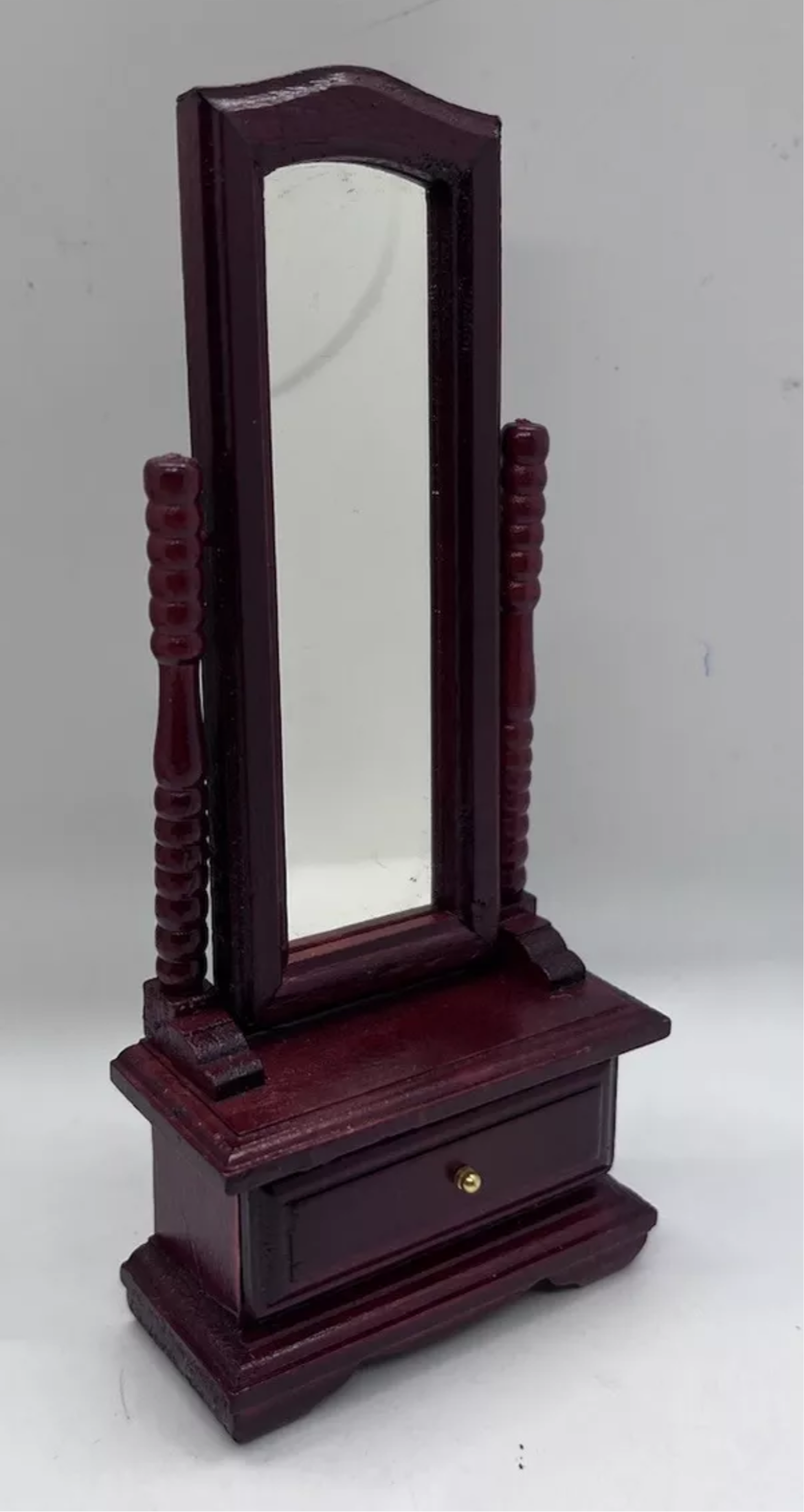 Dolls house floor mirror NEW with drawer