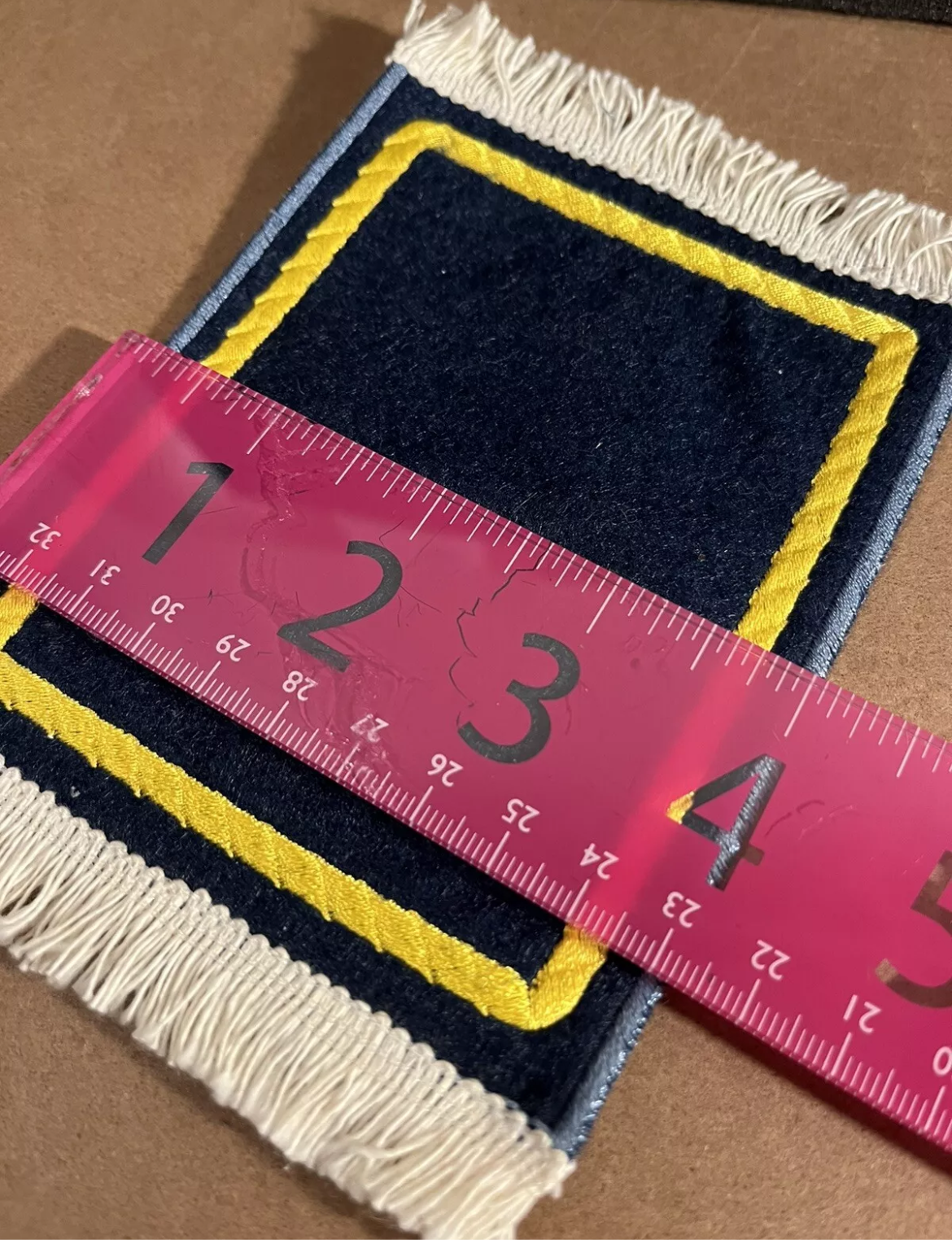 Dolls house rug new 6 inch