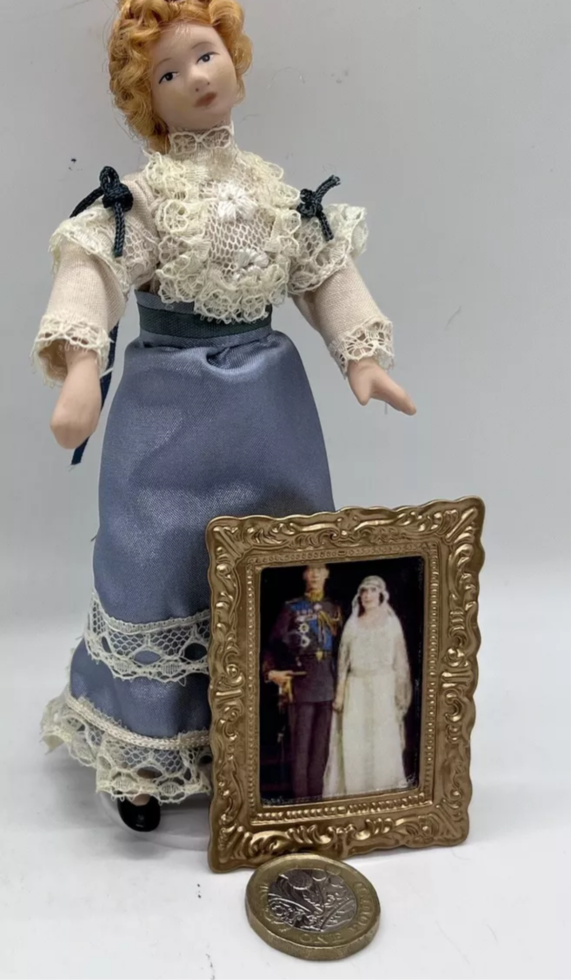 Dolls house print in frame royal wedding