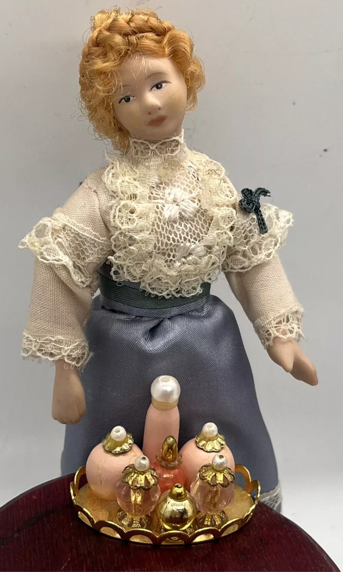Dolls house perfume tray