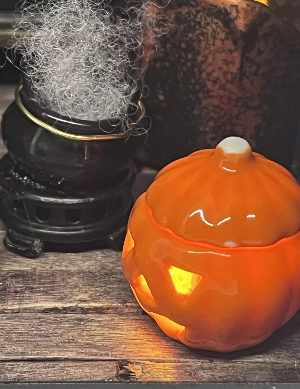 Dolls house Halloween lantern handmade