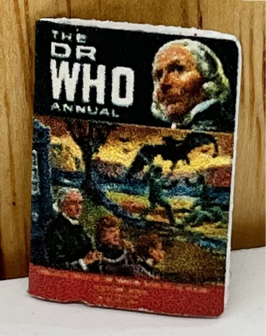Dolls house Dr Who book (non opening) NEW