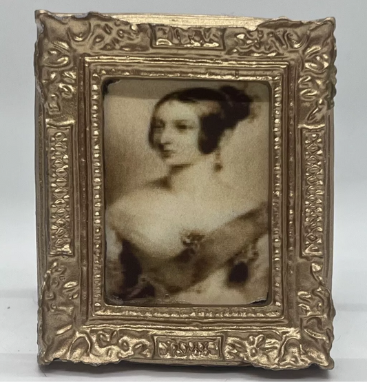Dolls house print in frame x 1