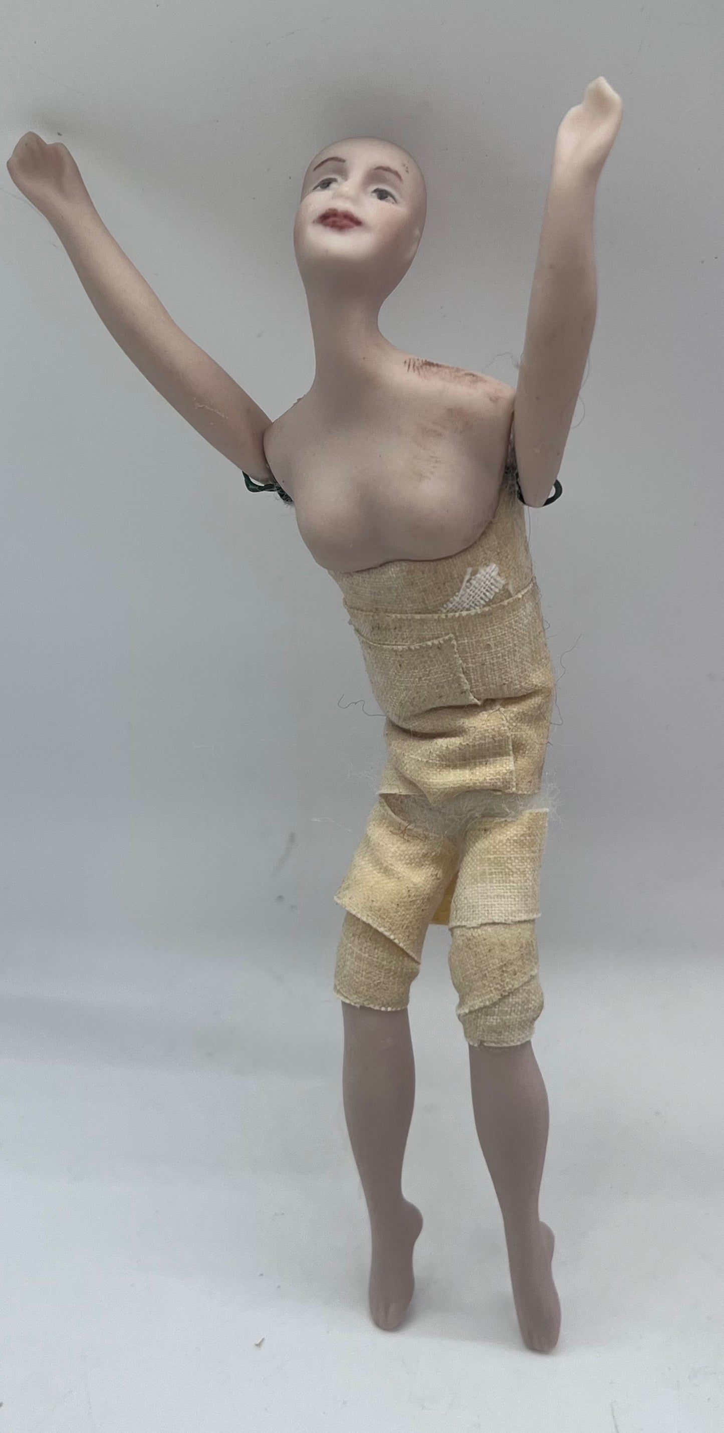 Dolls house doll undressed artisan