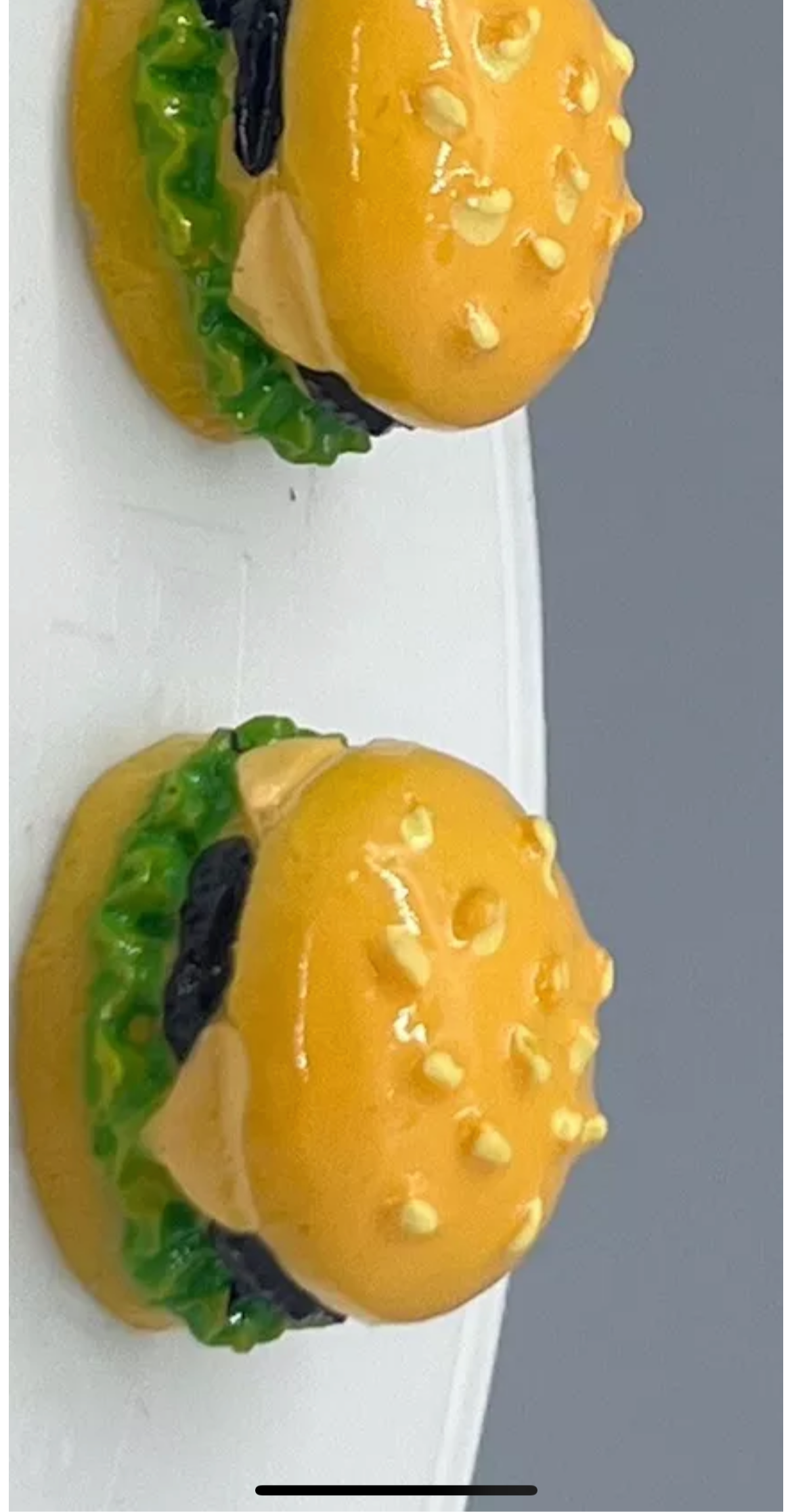 Dolls house food burgers pair (new)