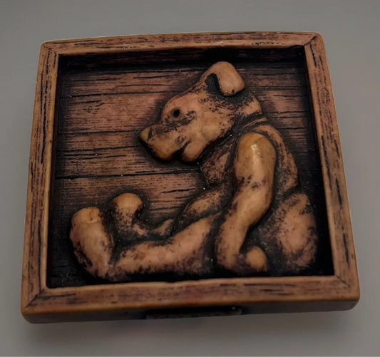 Dolls house resin wall plaque by Tiny Box