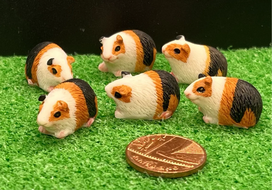 Dolls house resin guinea pig x 1 New