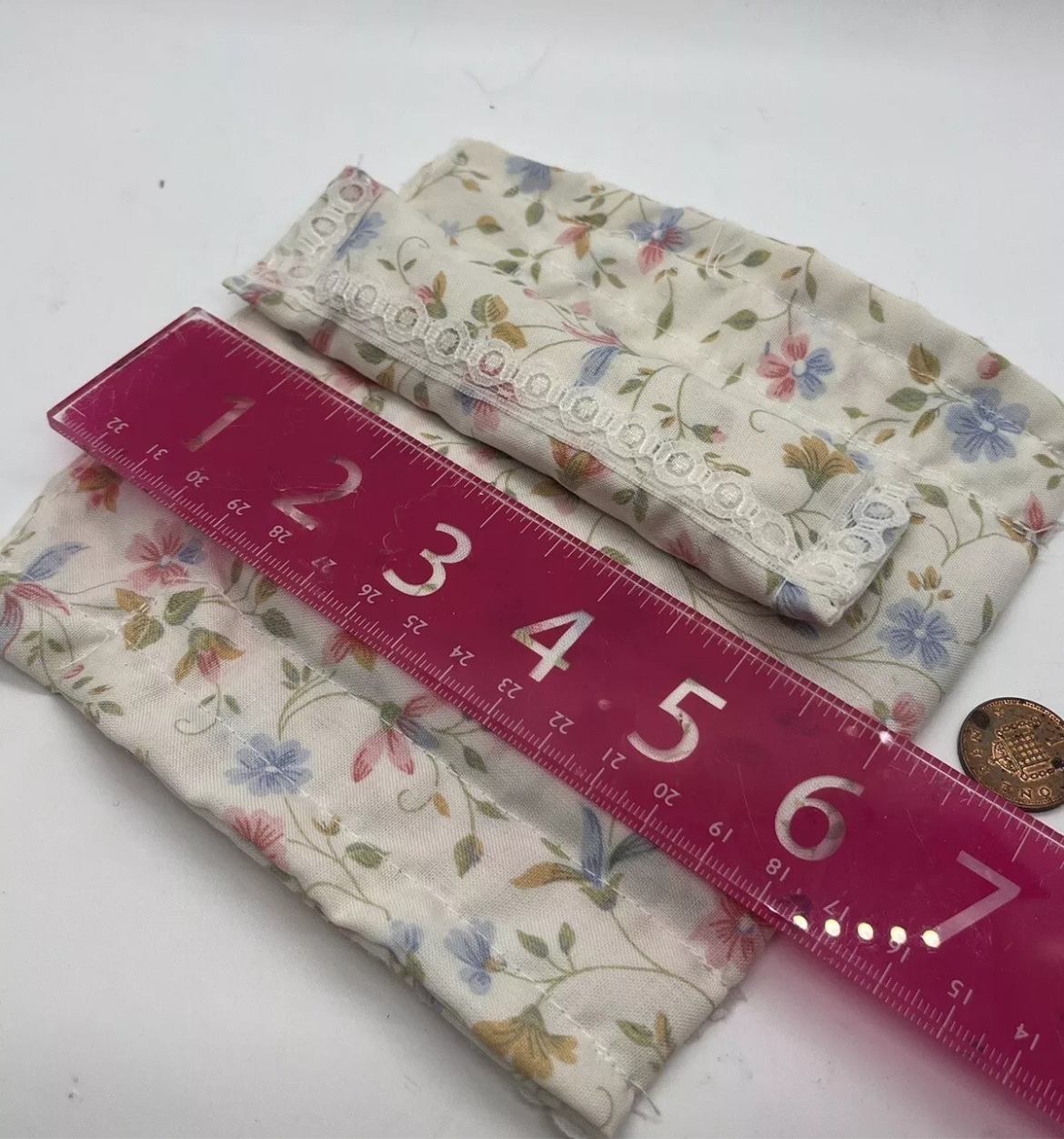 Dolls house bedding set handmade