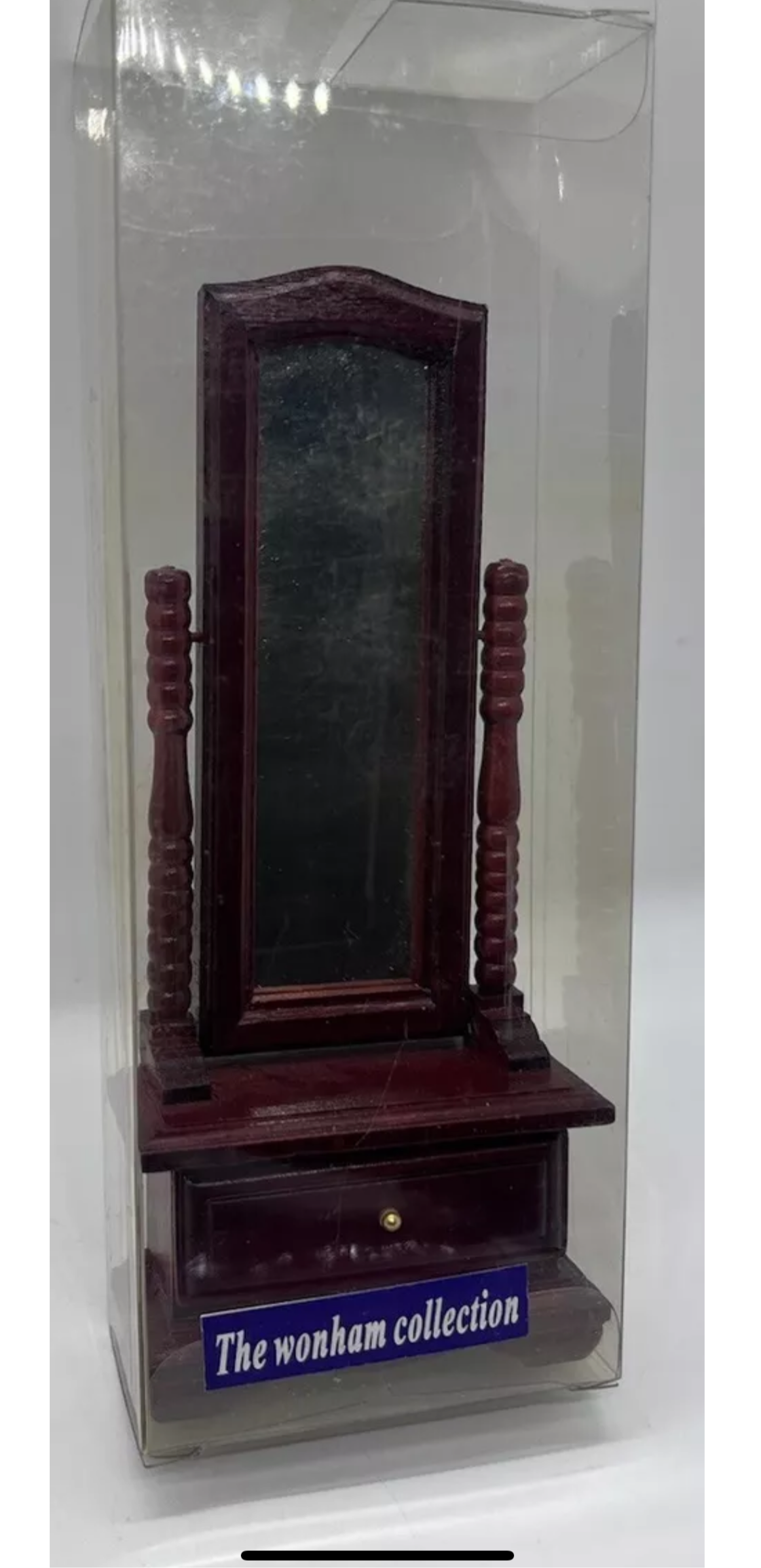 Dolls house floor mirror NEW with drawer