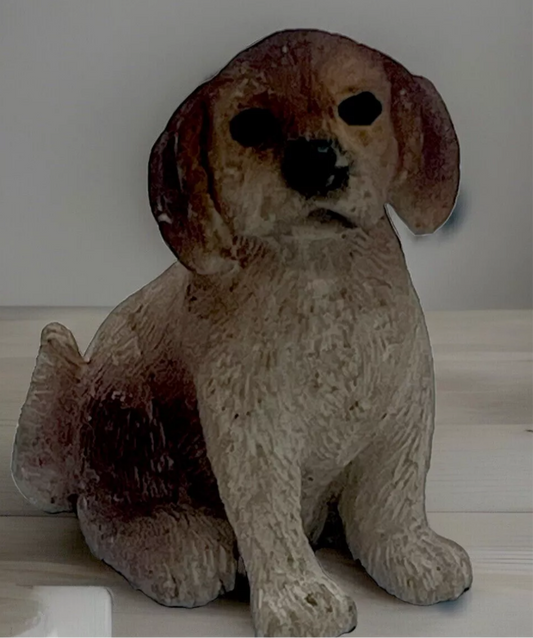 Dolls house dog resin