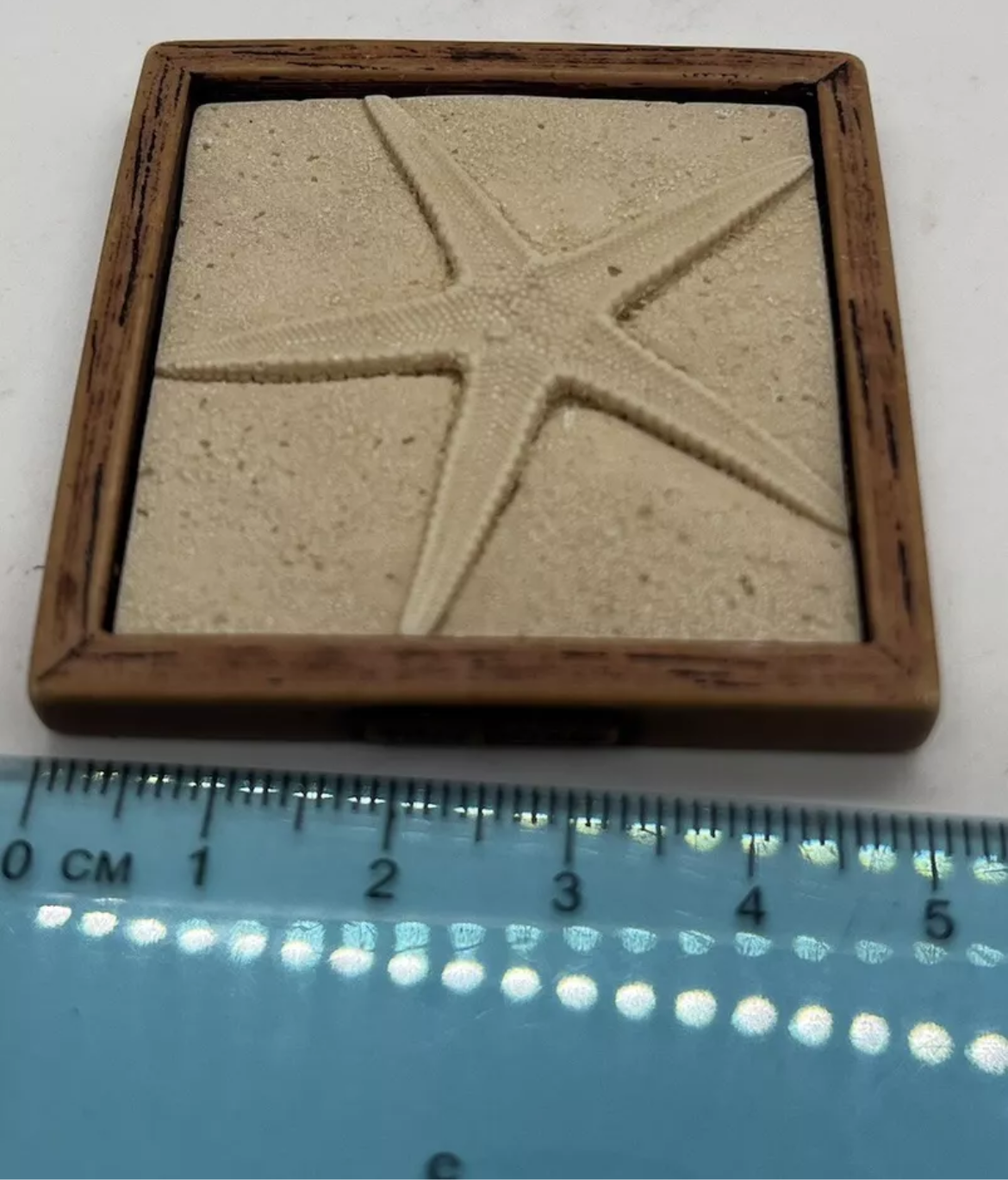 Dolls house resin wall plaque by Tiny Box