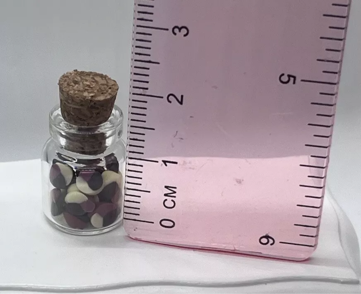 Dolls house sweets new in jar