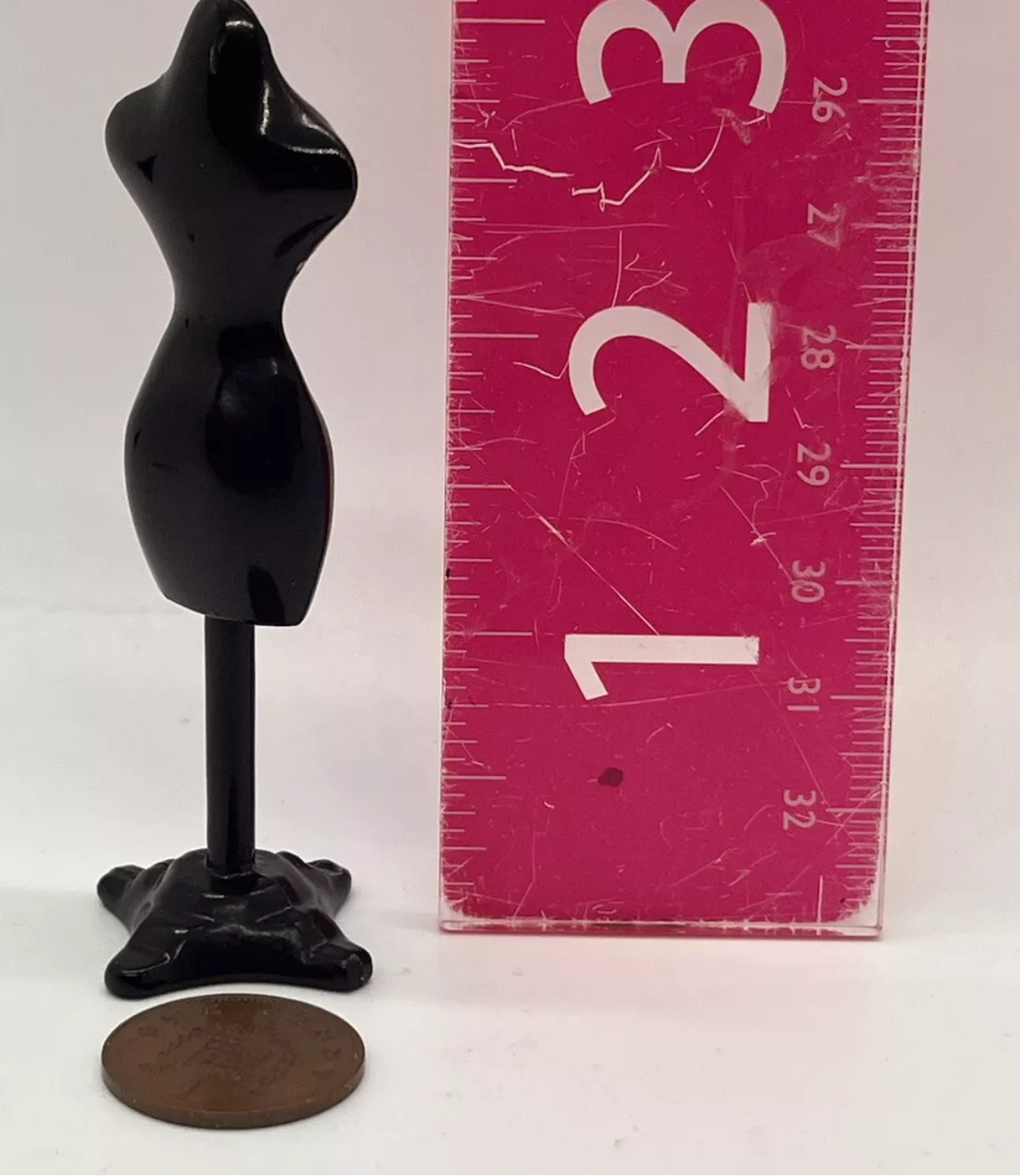 Dolls house small metal dress makers dummy