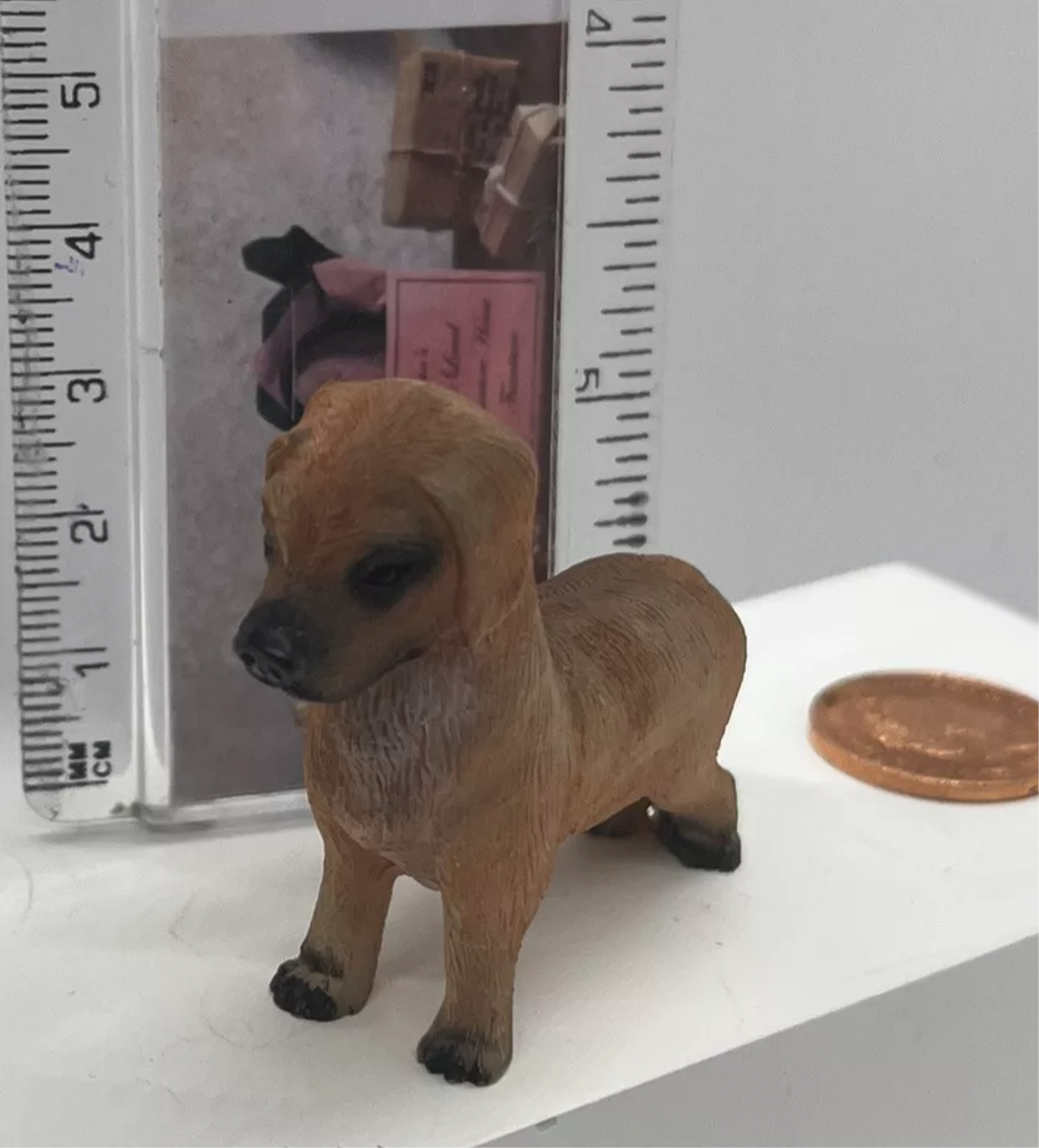 Dolls House resin dog