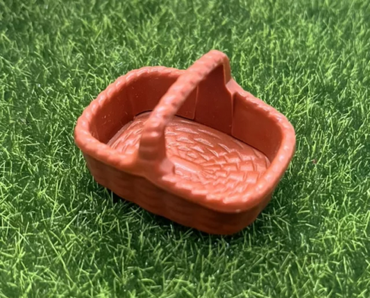 Dolls house plastic basket