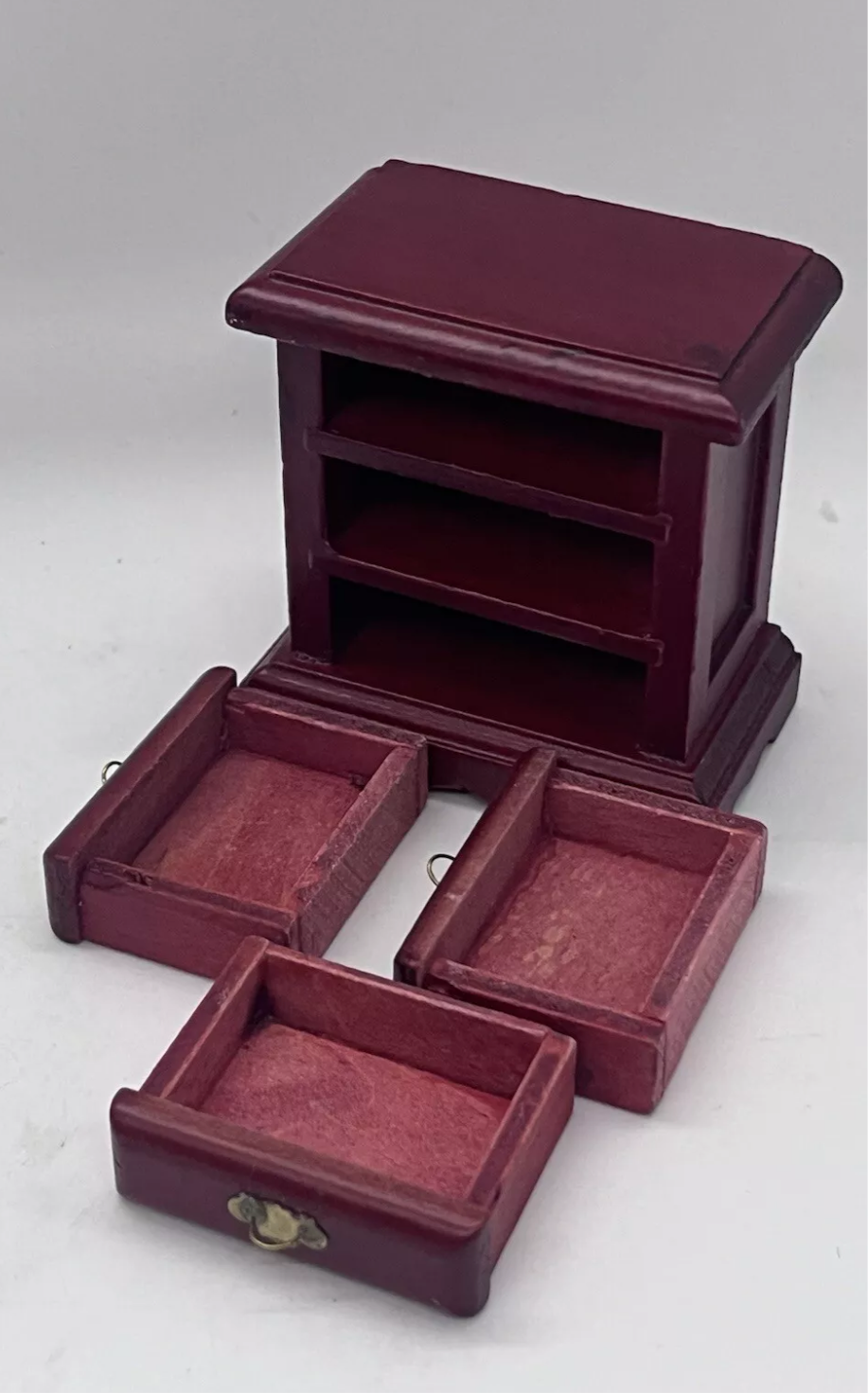 Dolls house bedside cabinet