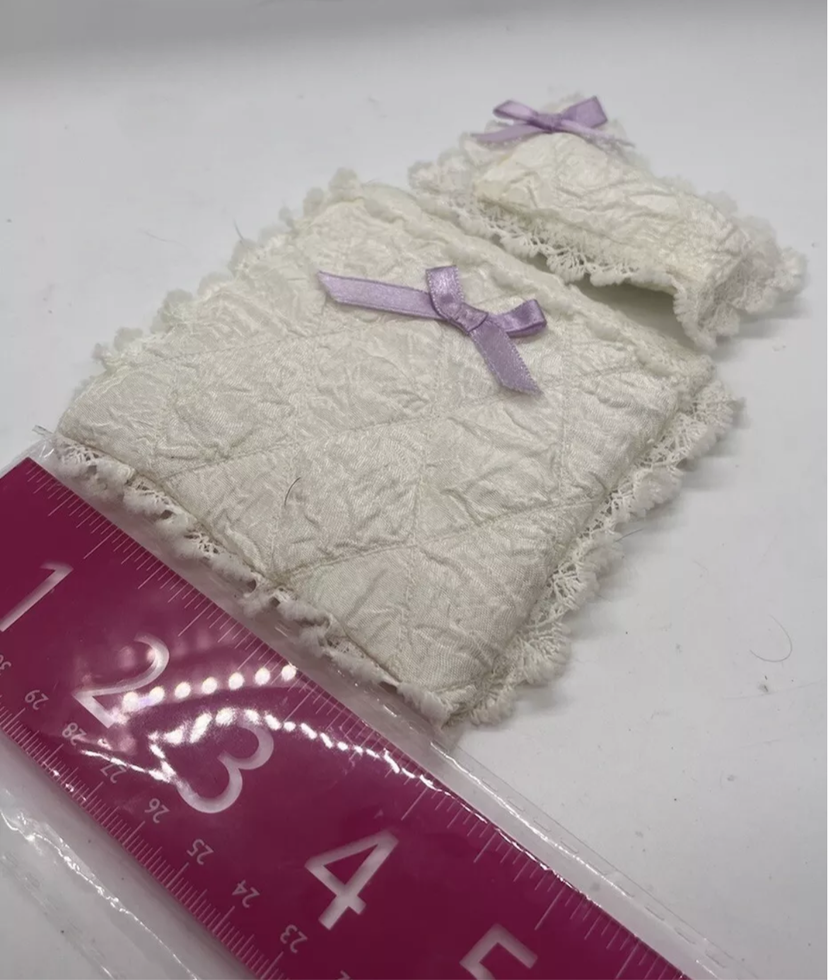 Dolls house bedding set handmade new