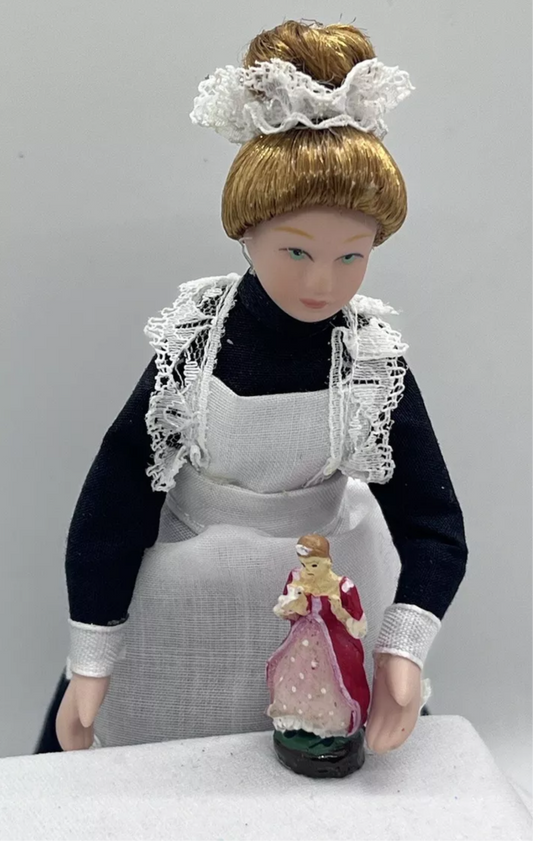 Dolls house ornamental lady