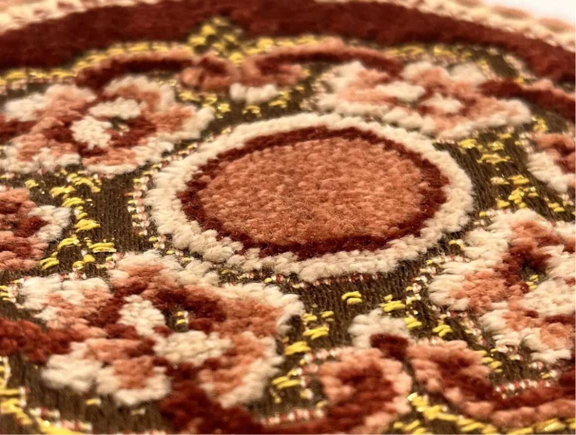 Dolls house plush rug 5 plus inches