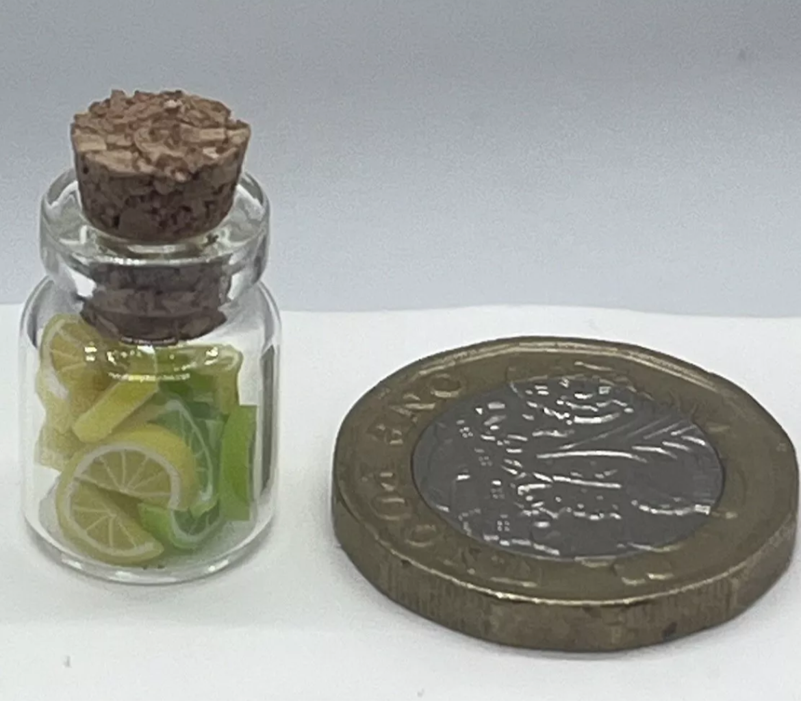 Dolls house sweets new in jar