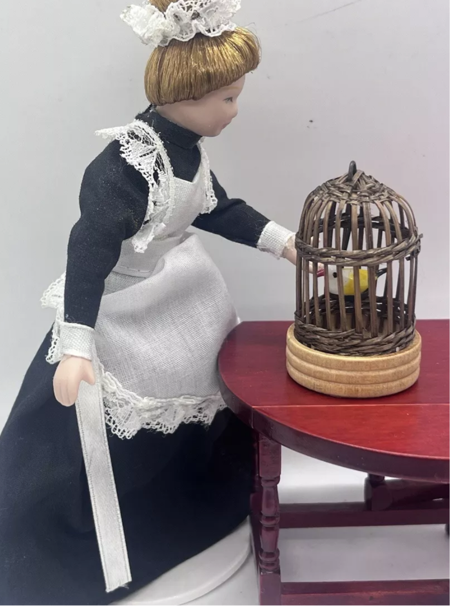 Dolls house bird cage