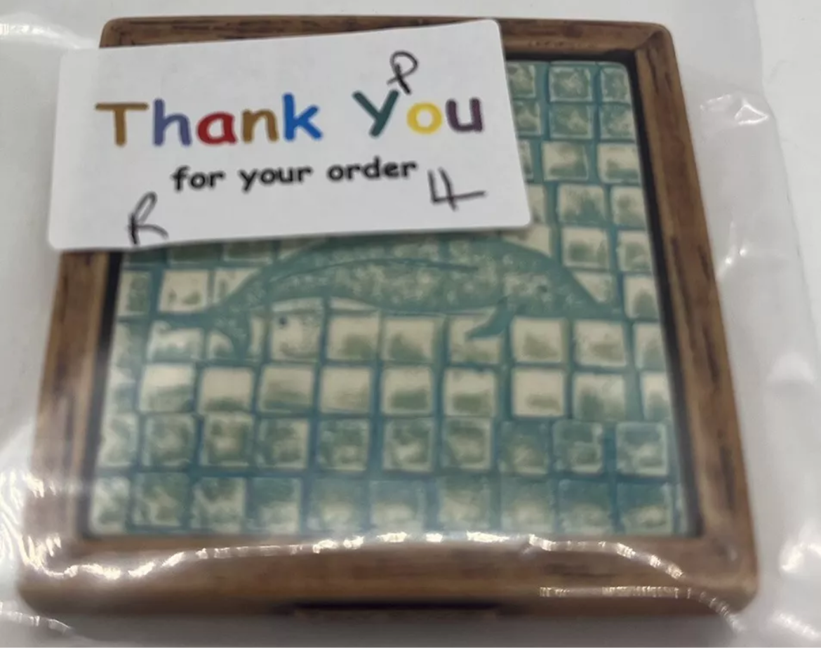 Dolls house resin wall plaque by Tiny Box