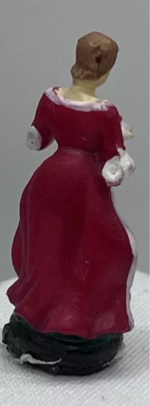 Dolls house ornamental lady