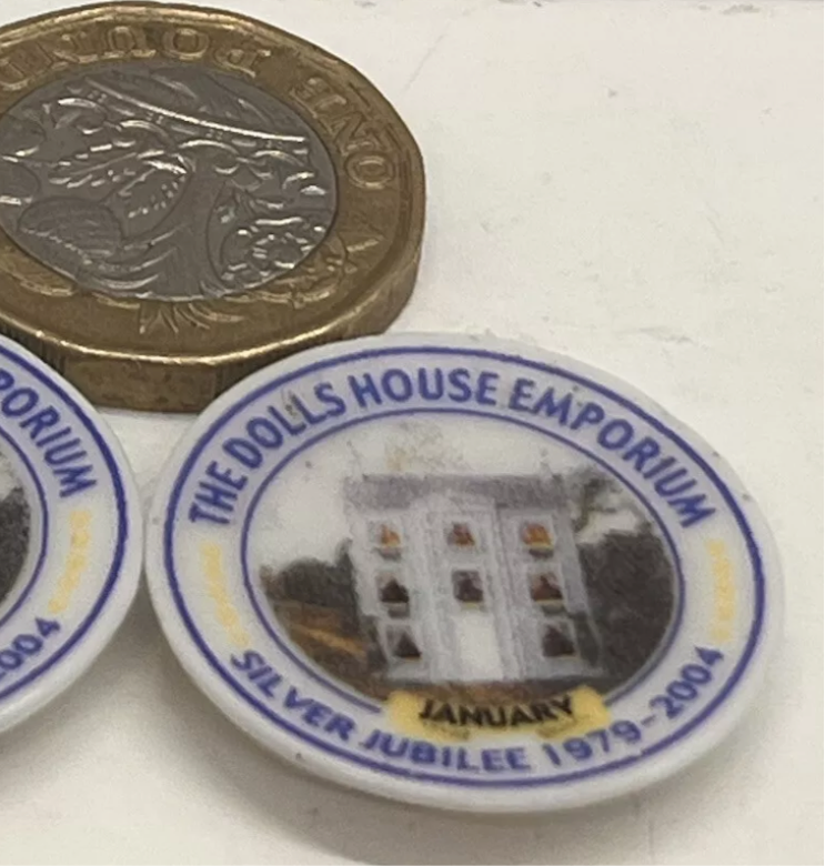 Dolls house emporium collectors plate January