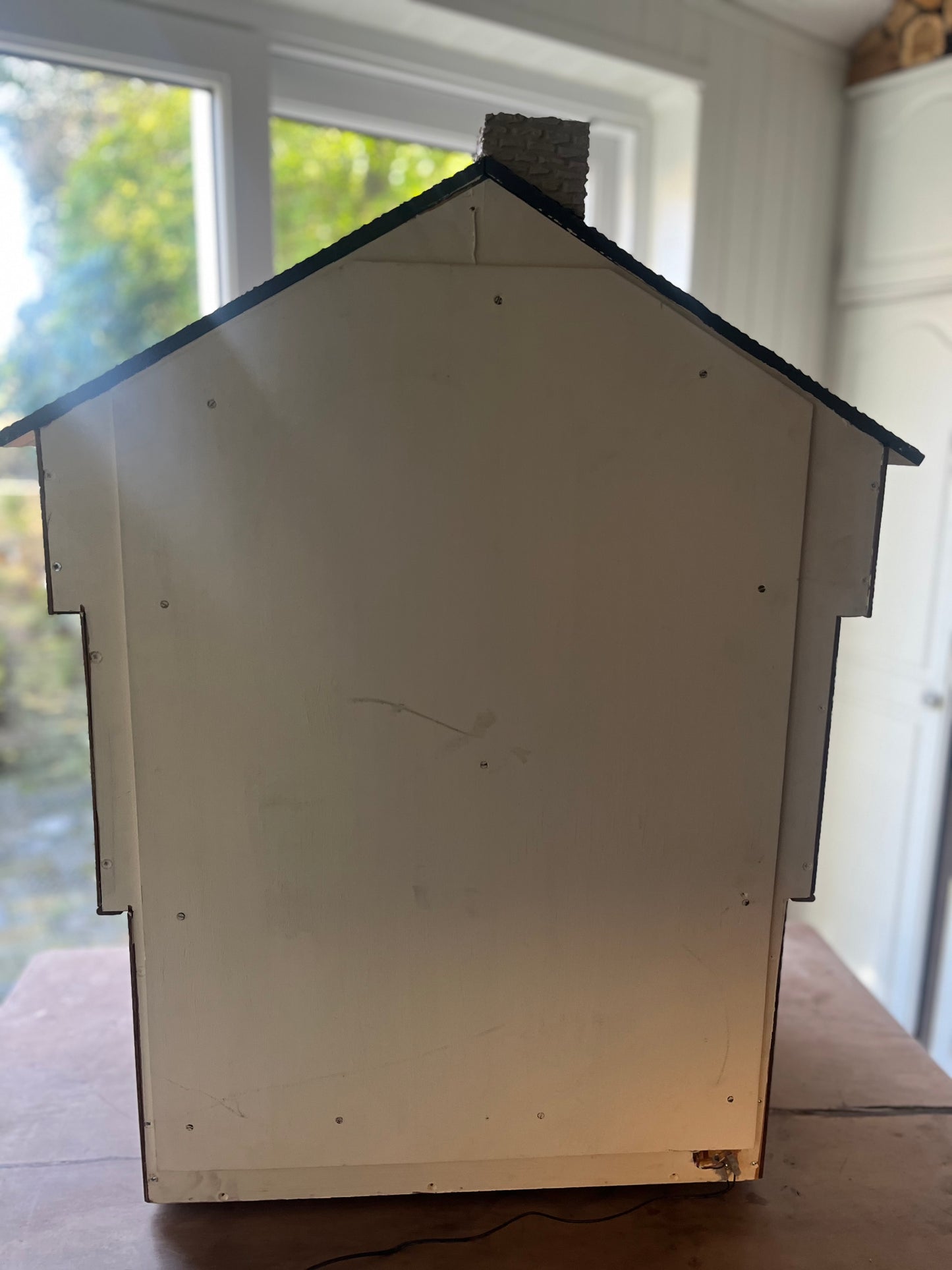 Large hand crafted dolls house with full electrics 1/12th scale