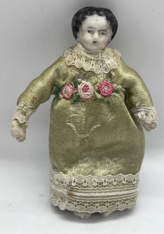 Dolls house antique doll 1/16th?? Scale