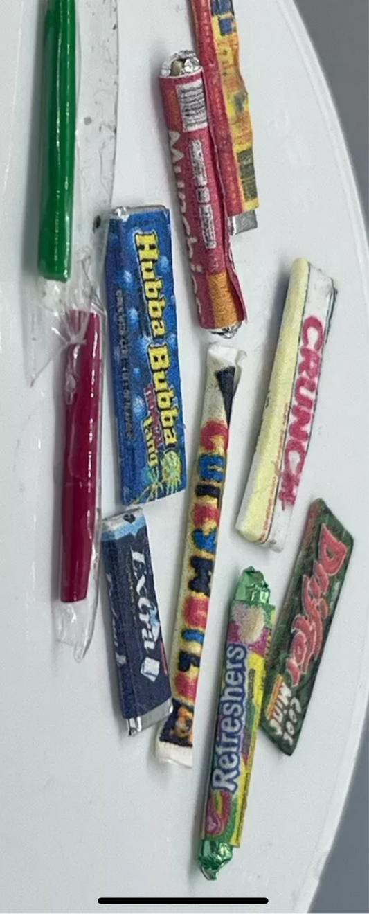 Dolls house sweets wrapped new