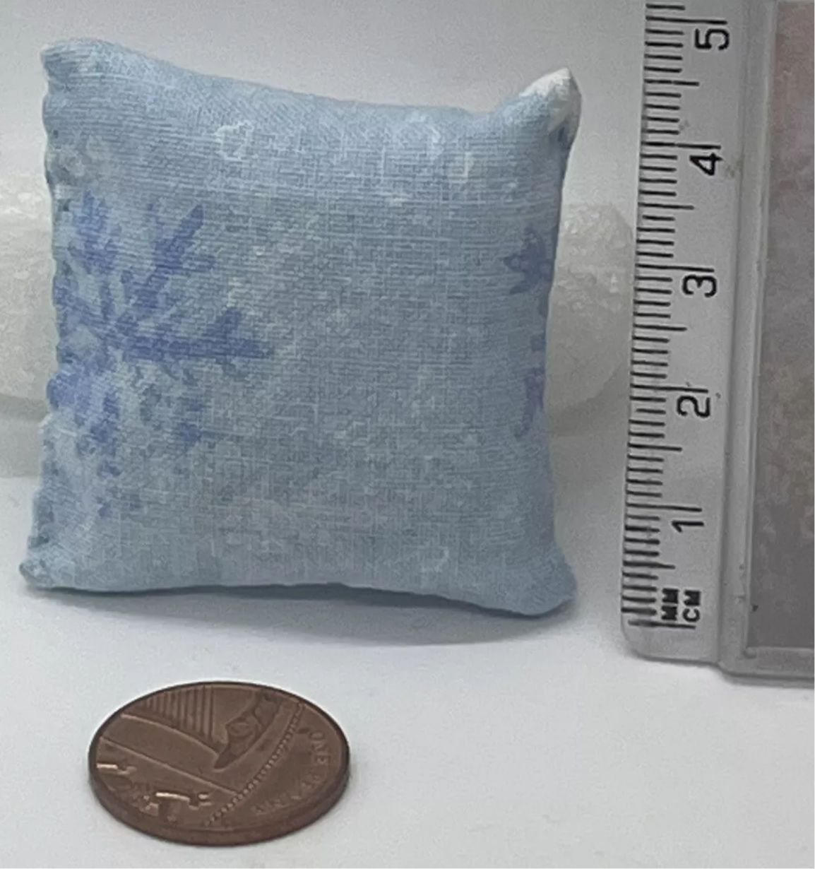 Dolls house Christmas cushion handmade new