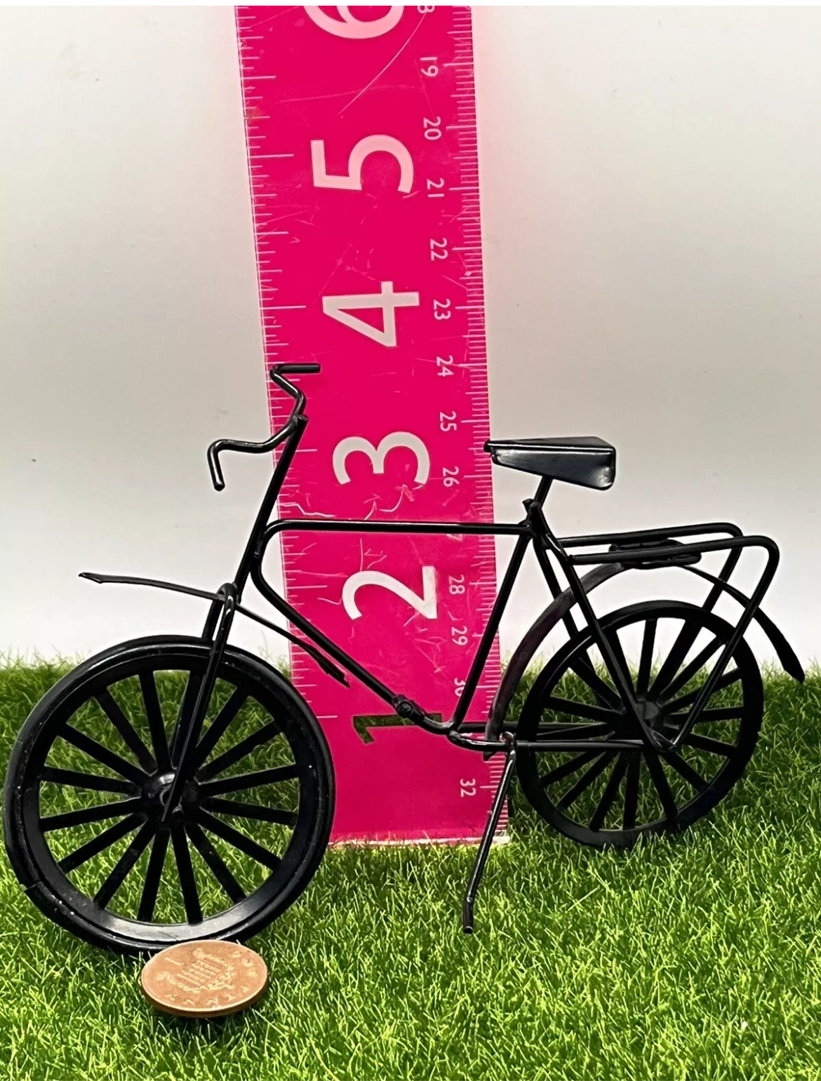 Dolls house metal bike