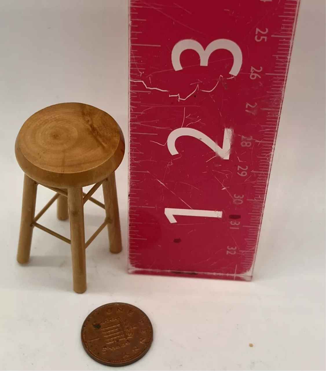 Dolls house tall stool. Pub bar breakfast island