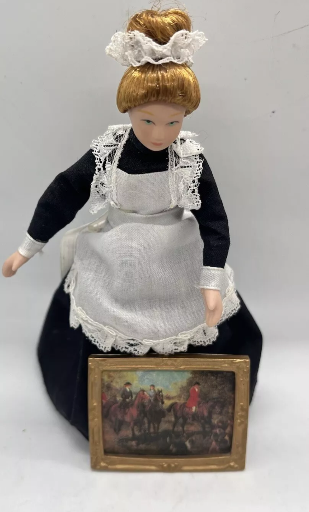 Dolls house print in frame