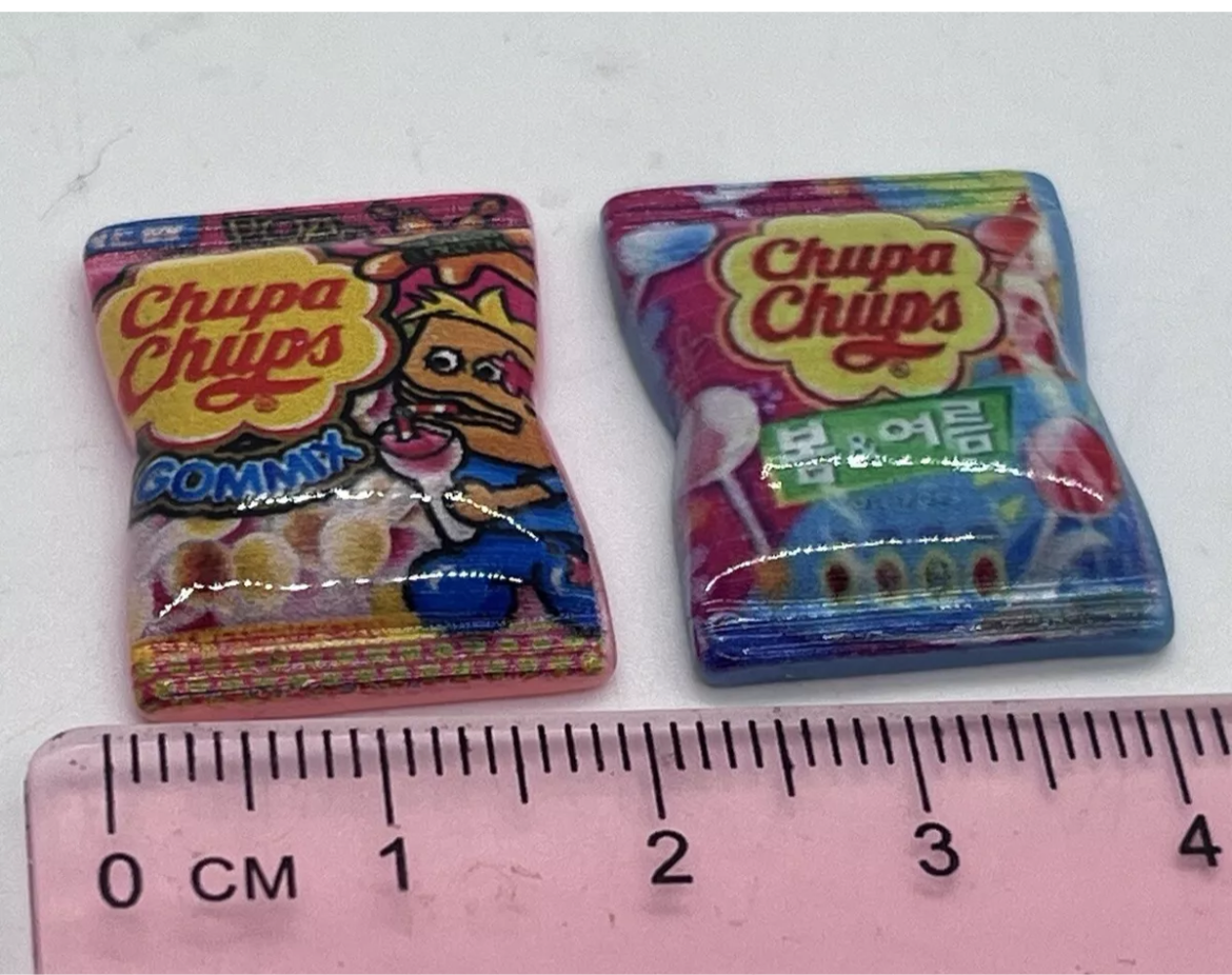Dolls house sweet shop sweets pair