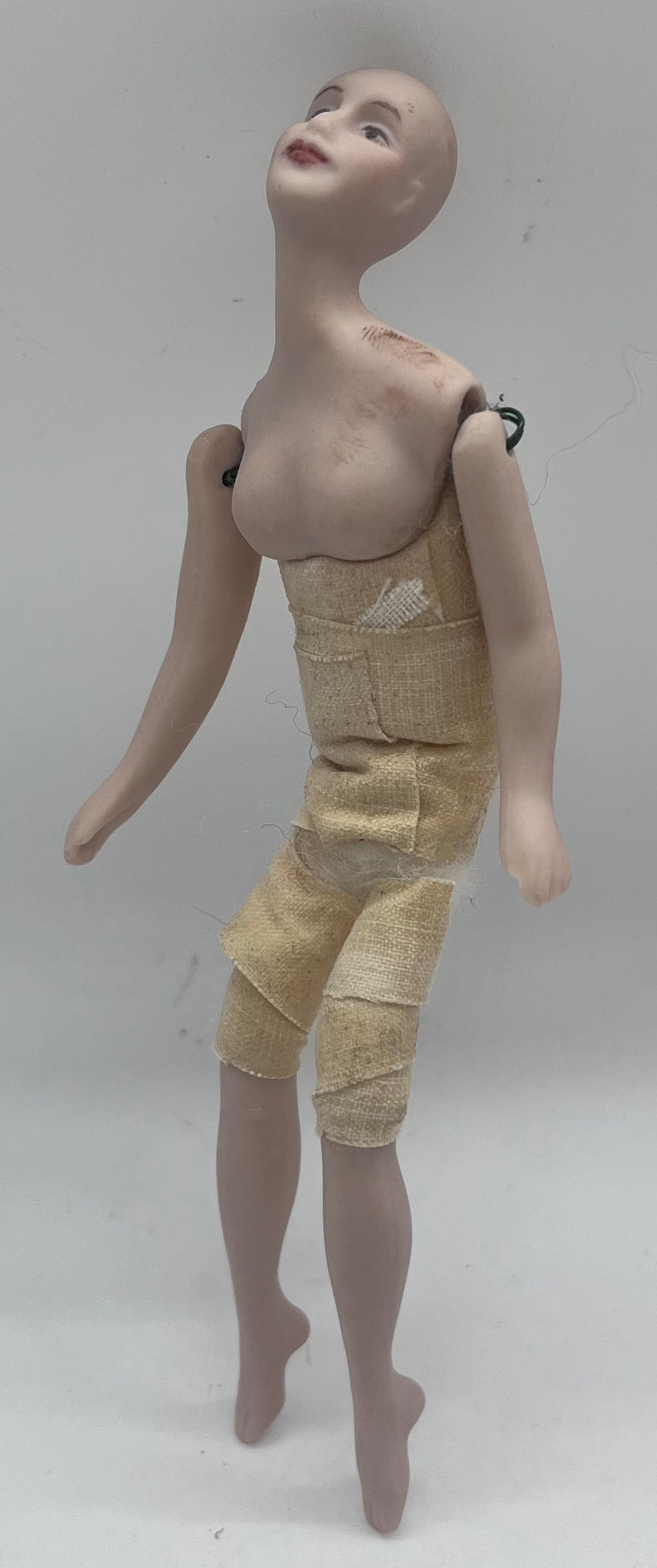 Dolls house doll undressed artisan