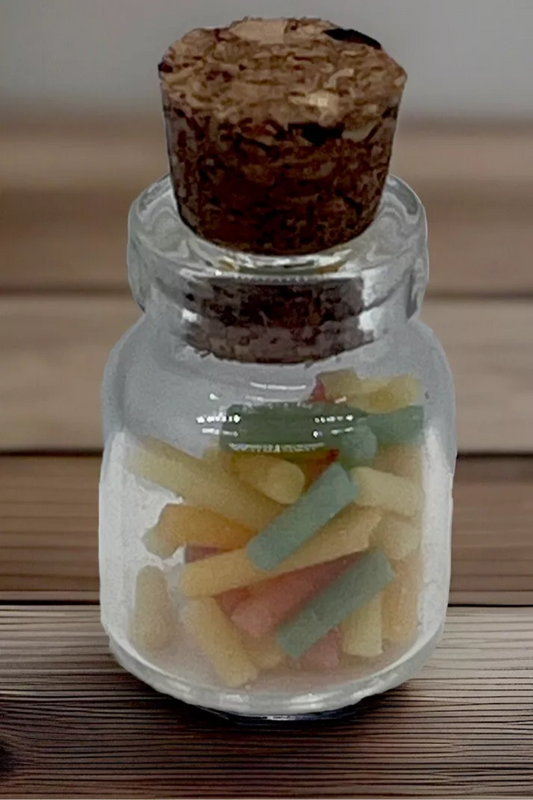 Dolls house sweets new in jar