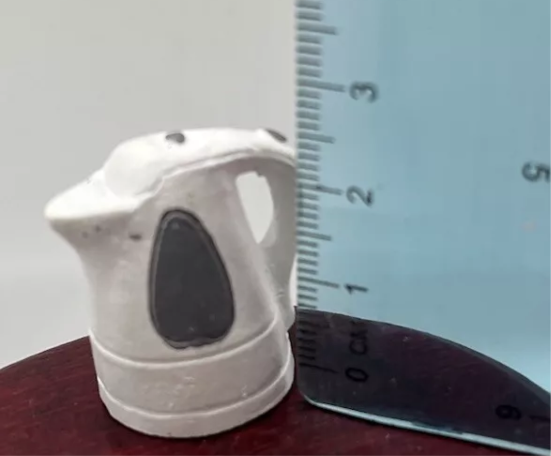 Dolls house resin kettle