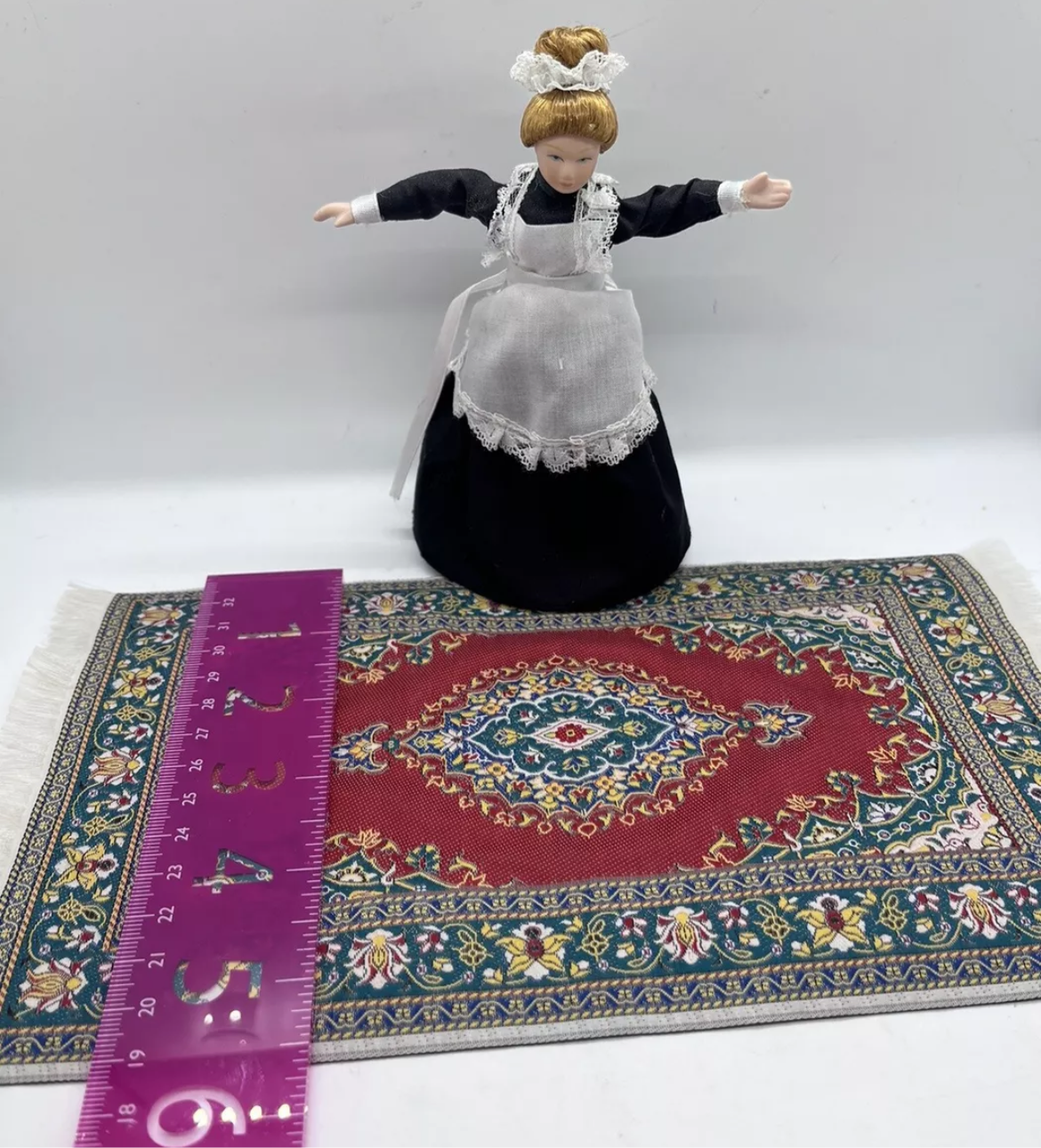 Dolls house rug 10 plus inch